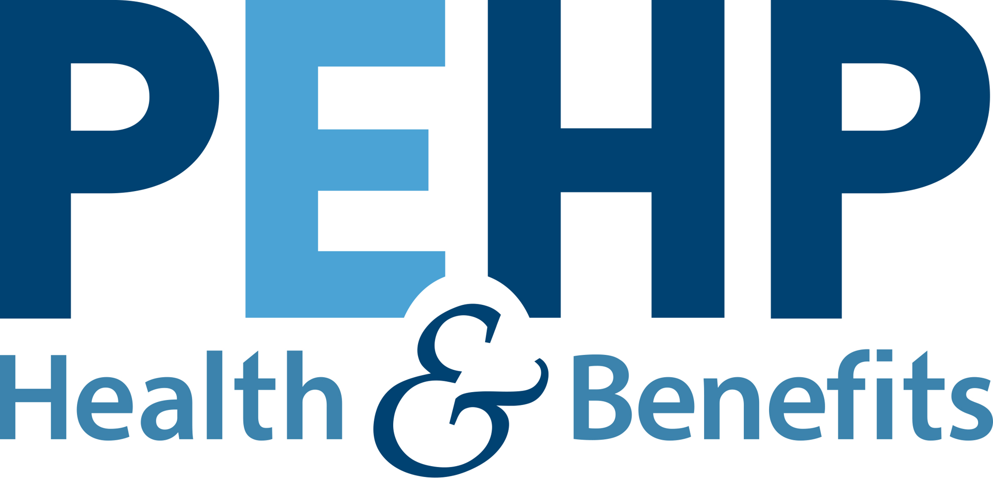 Logo of PEHP Health & Benefits in blue and dark blue text under insurances that are in network at Tangible Therapy
